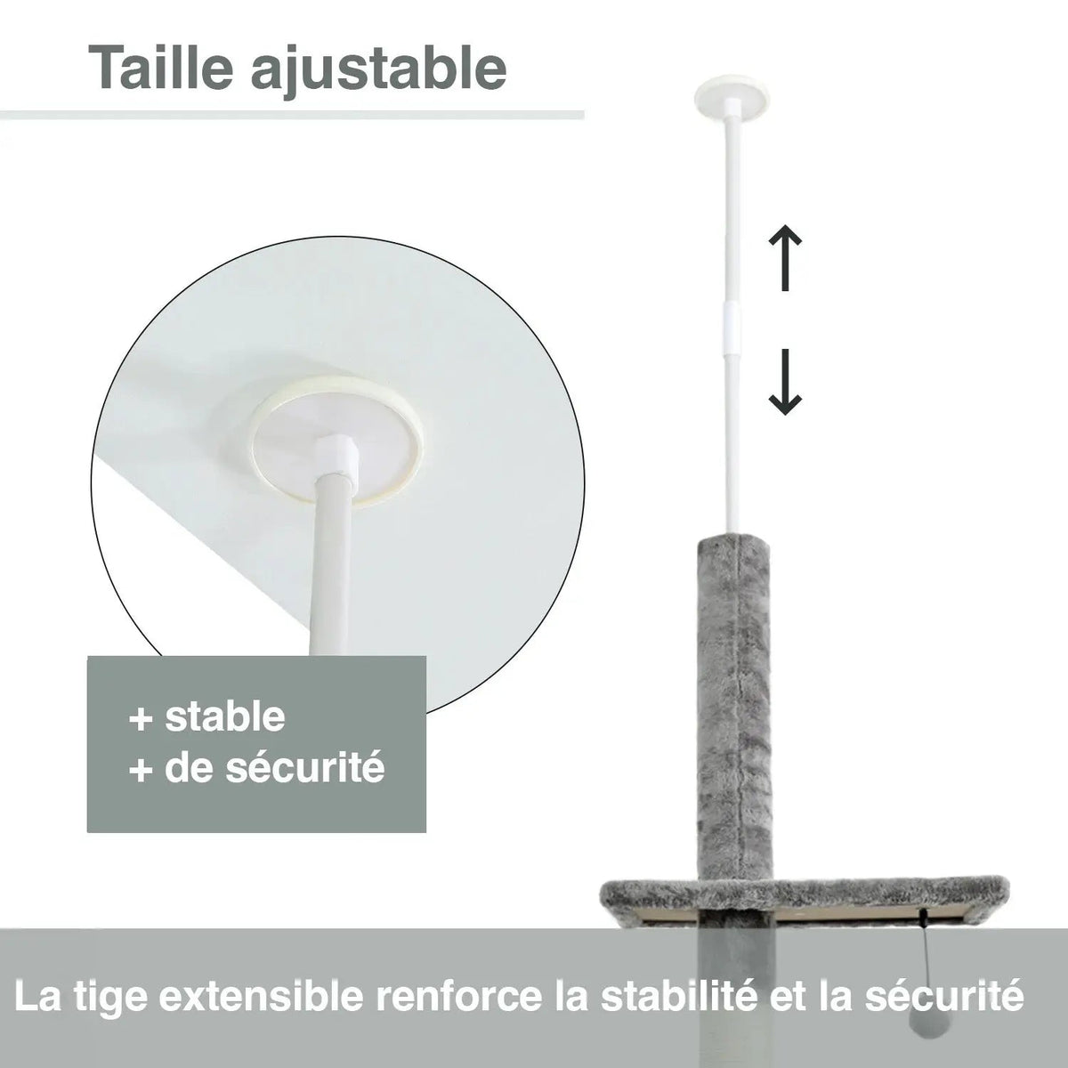 Arbre à chat Altura 274 cm